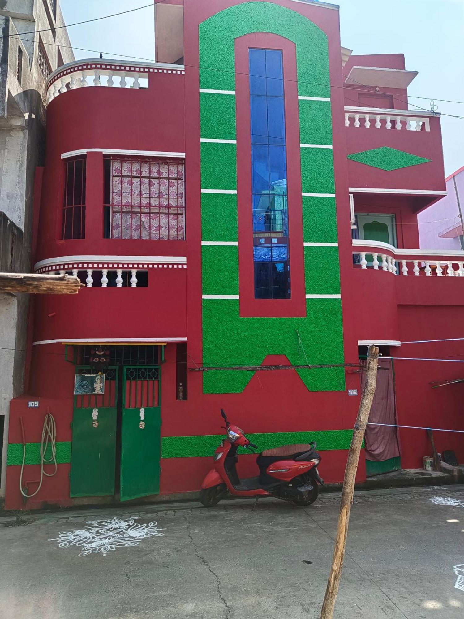 Blue Waves Homestay Pondicherry Exterior foto